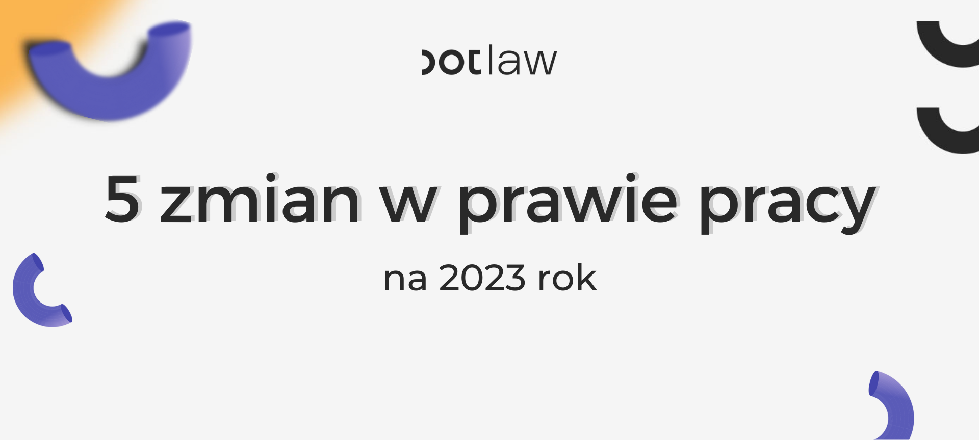 5 zmian w prawie pracy, okładka